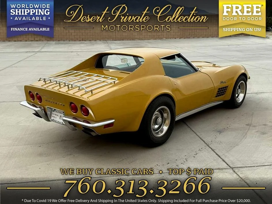1972 Chevrolet Corvette C3 - Image 9 of 21