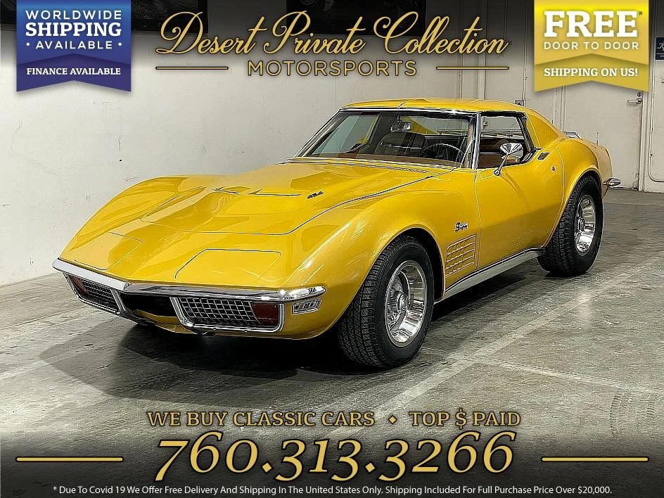 1972 Chevrolet Corvette C3 - Image 8 of 21