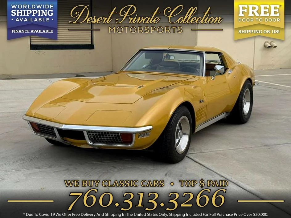 1972 Chevrolet Corvette C3 - Image 10 of 21