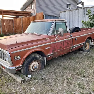 1972 Chevrolet G-20 Cheyenne Custom Camper