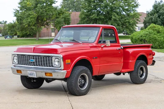 1972 Chevrolet K10 Pickup 4x4 Stepside