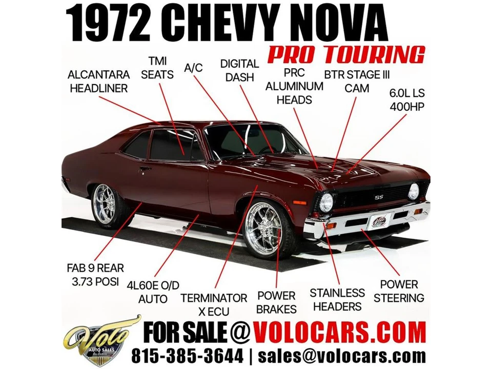 1972 Chevrolet Nova 3rd Gen - Image 6 of 31