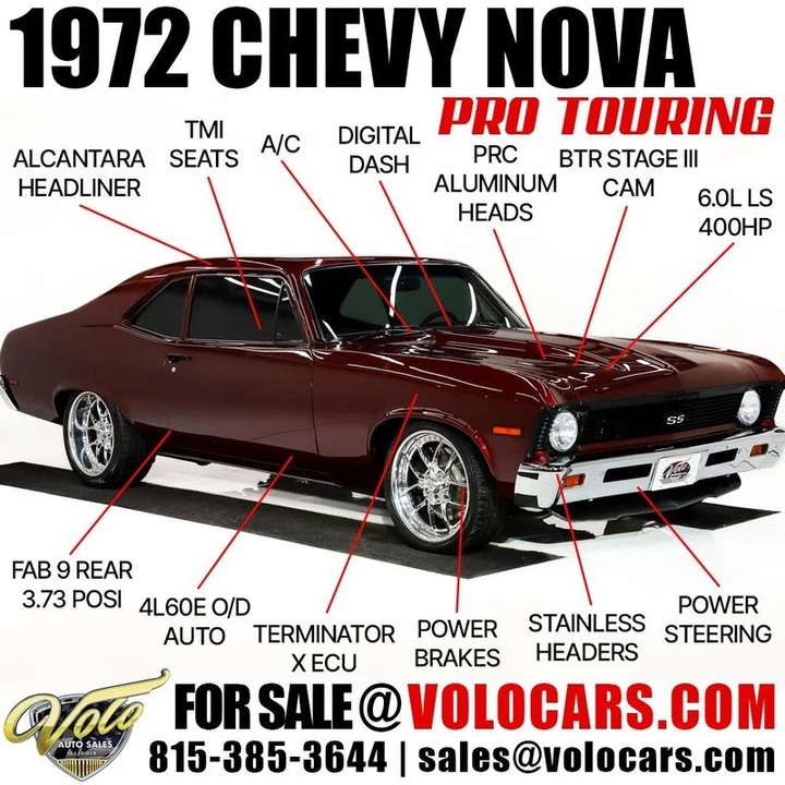 1972 Chevrolet Nova 3rd Gen - Image 6 of 21
