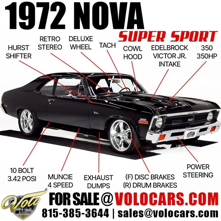 1972 Chevrolet Nova 3rd Gen - Image 6 of 31