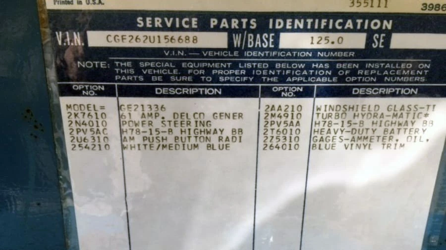 1972 Chevrolet G-Series Van - Image 4 of 6