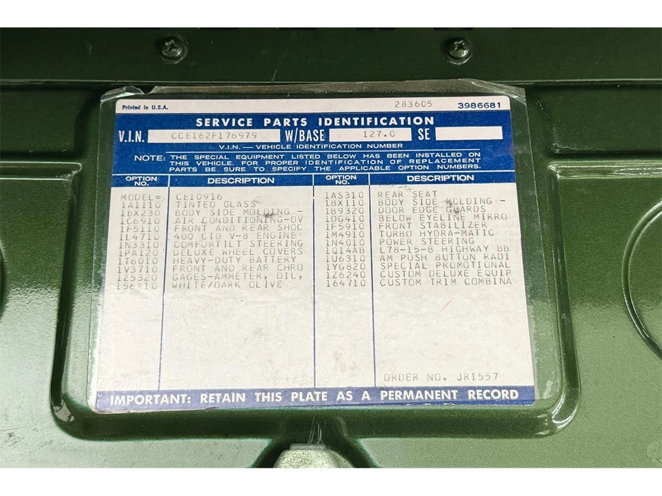 1972 Chevrolet Suburban 6th Gen - Image 16 of 31