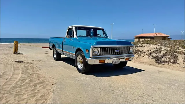 1972 Chevrolet C20 Custom Deluxe Camper Special Cheyenne Super Silverado C10 402