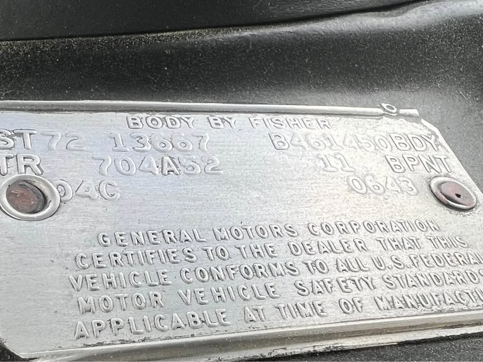 1972 Chevrolet Chevelle 2nd Gen - Image 9 of 20