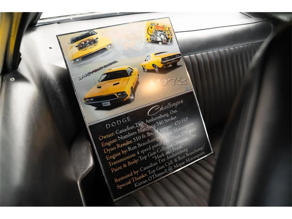 1972 Dodge Challenger 1st Gen - Image 20 of 27