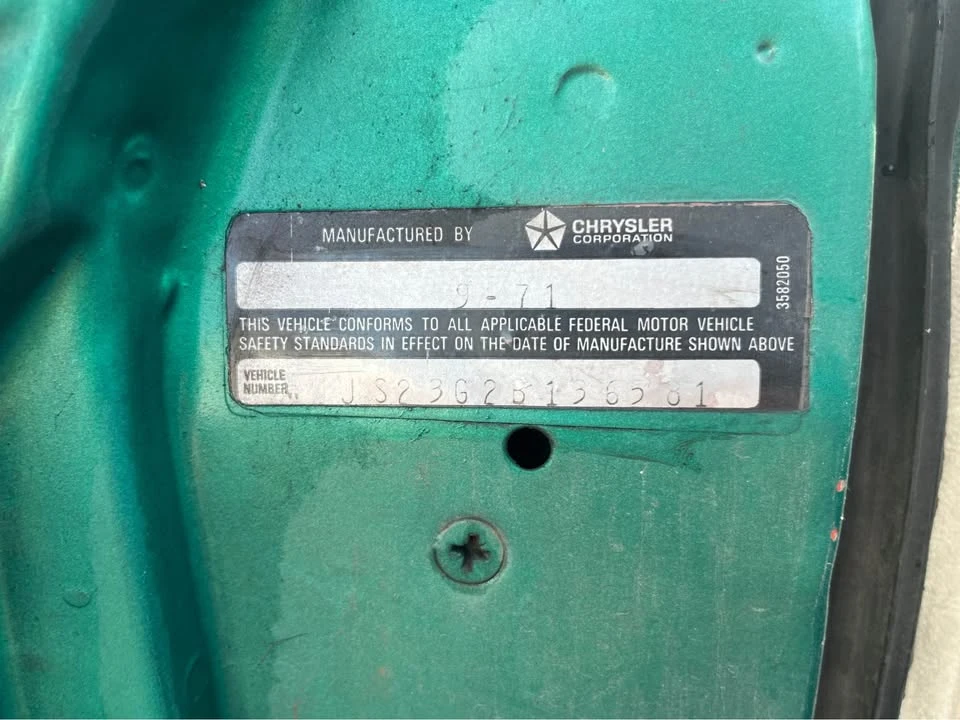 1972 Dodge Challenger 1st Gen - Image 6 of 16
