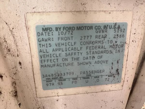 1972 Ford Ranchero 5th-7th Gen - Image 14 of 15