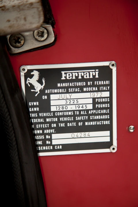 1972 Ferrari Dino 246 GTS - Image 16 of 17