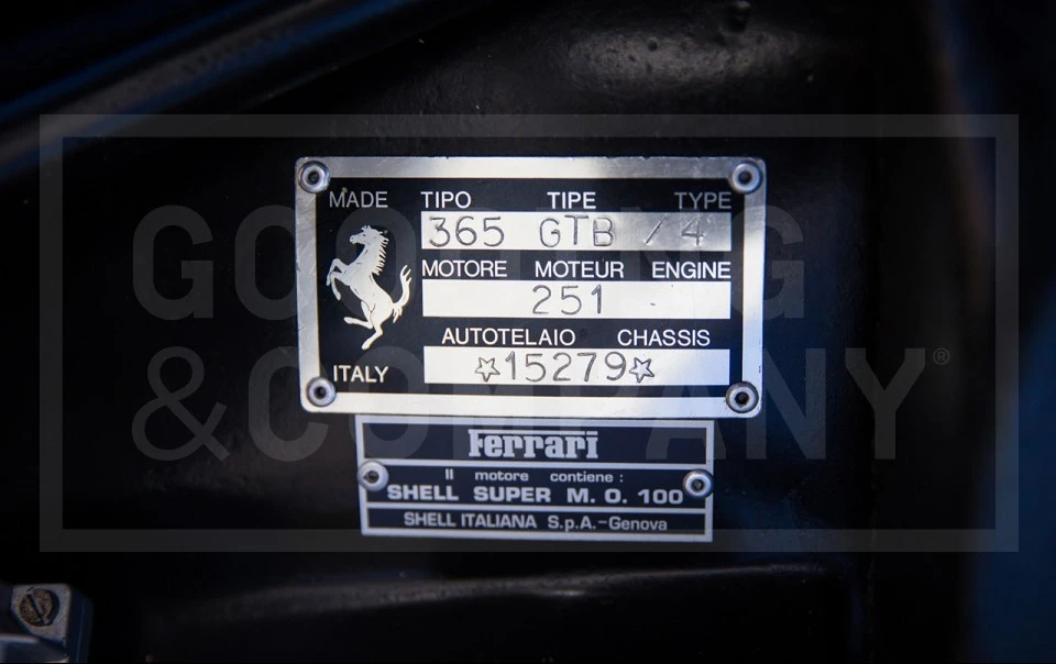 1972 Ferrari Daytona Berlinetta - Image 16 of 18
