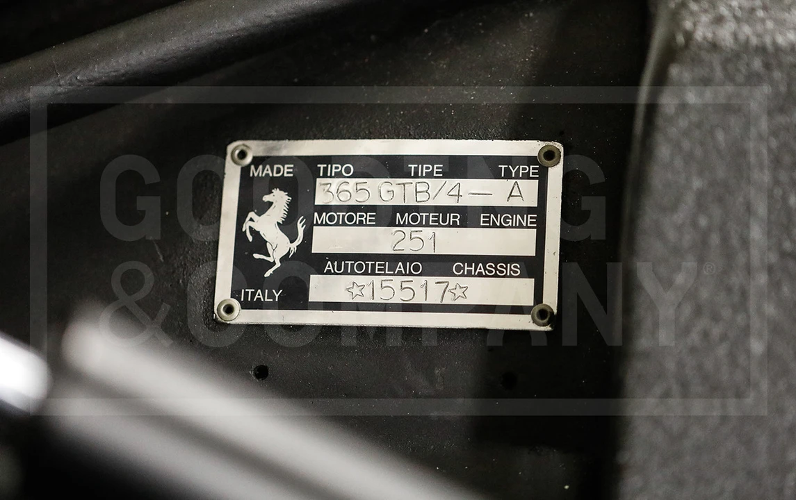 1972 Ferrari Daytona Berlinetta - Image 17 of 17