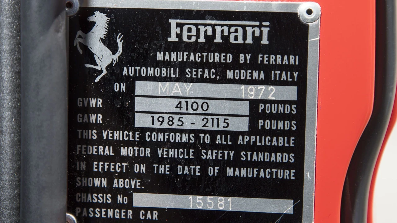 1972 Ferrari Daytona Berlinetta - Image 10 of 31