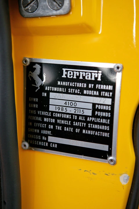 1972 Ferrari Daytona Berlinetta - Image 2 of 4