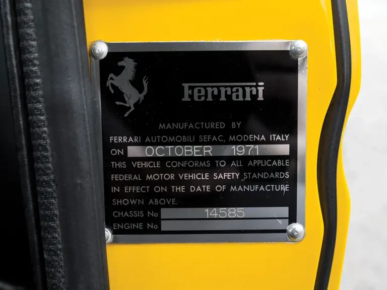 1972 Ferrari Daytona Berlinetta - Image 25 of 29