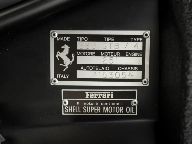 1972 Ferrari Daytona Berlinetta - Image 18 of 28