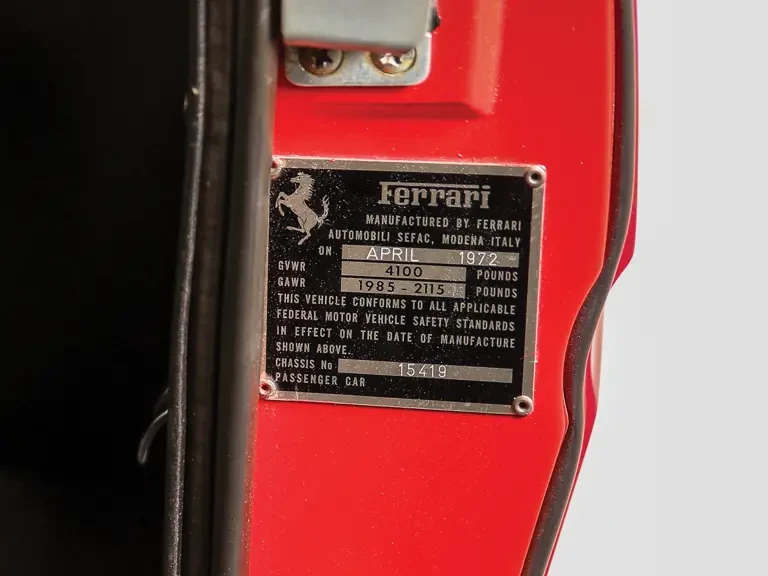 1972 Ferrari Daytona Berlinetta - Image 22 of 27
