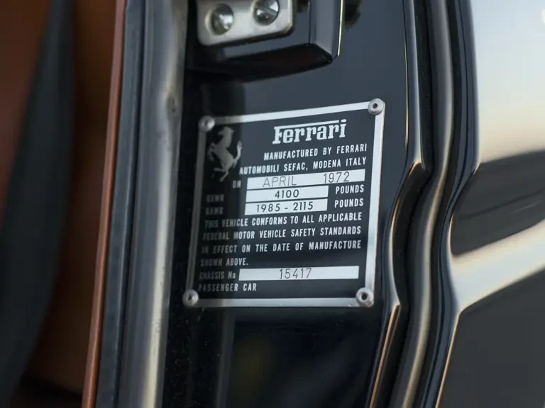 1972 Ferrari Daytona Spider - Image 27 of 31
