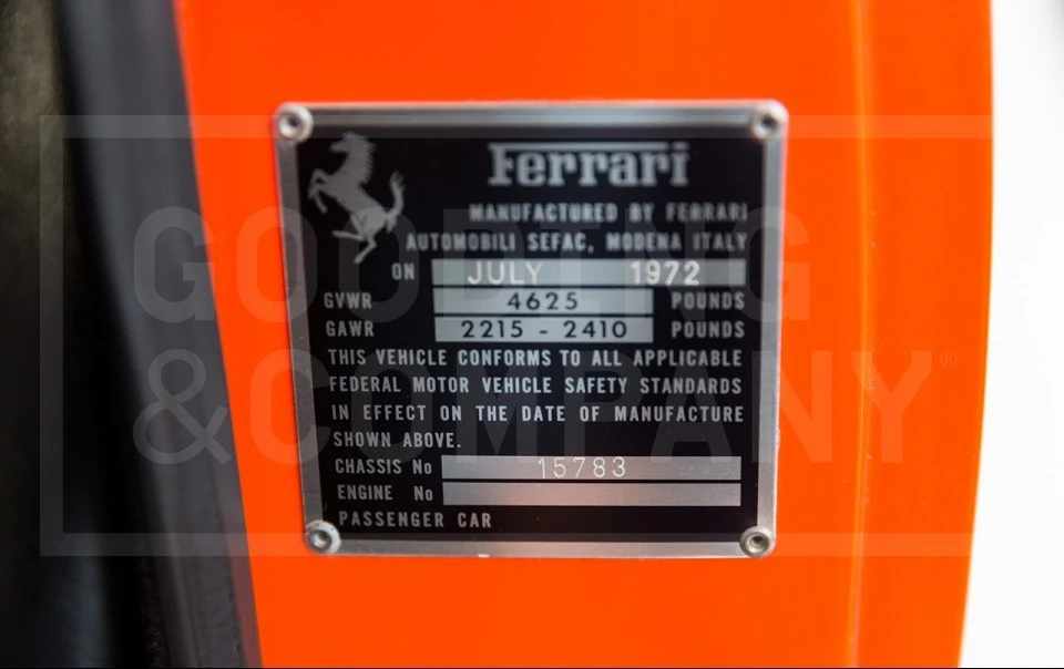 1972 Ferrari 365 GTC/4 - Image 14 of 17