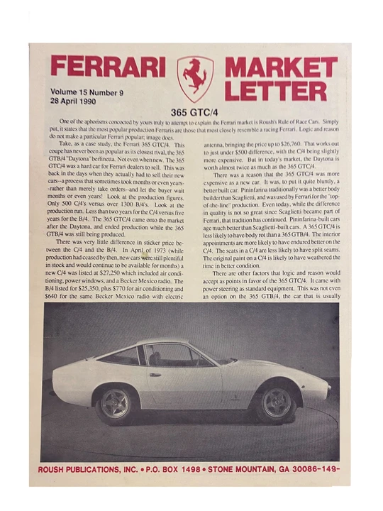 1972 Ferrari 365 GTC/4 - Image 3 of 31