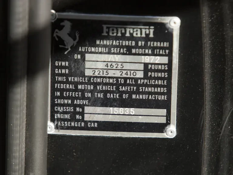 1972 Ferrari 365 GTC/4 - Image 12 of 19