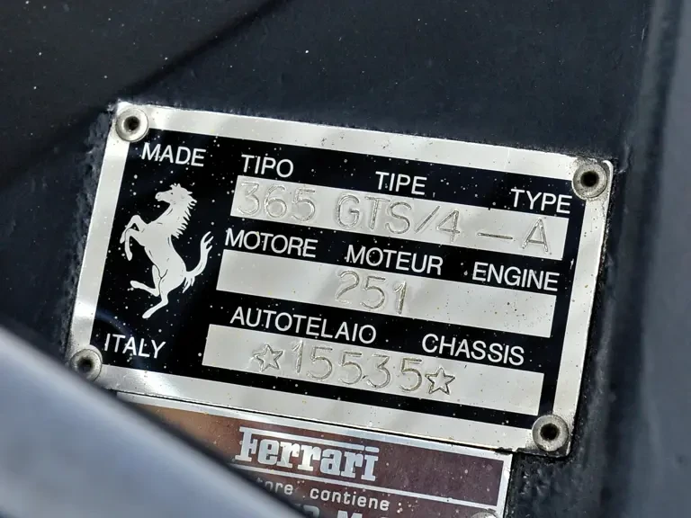 1972 Ferrari Daytona Spider - Image 25 of 27