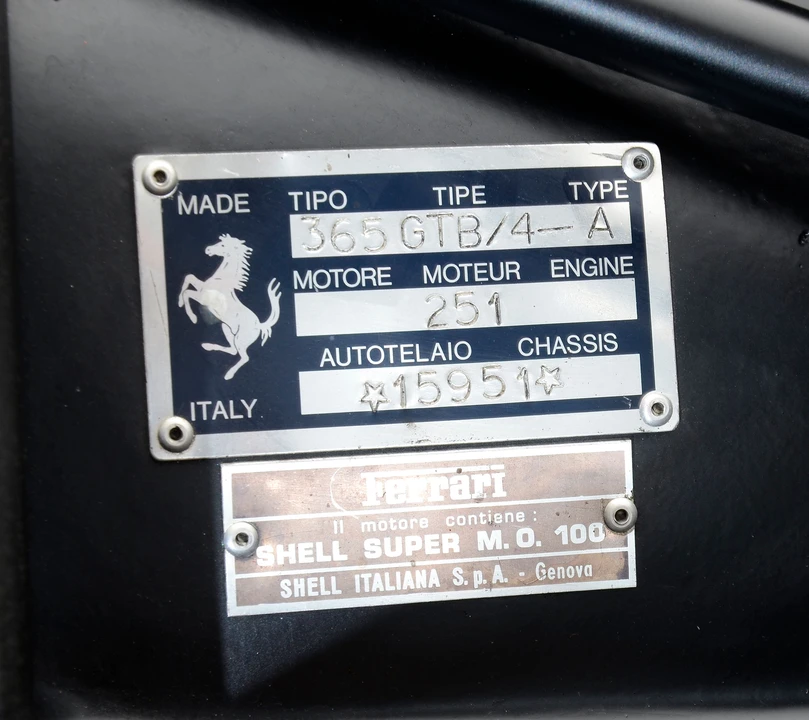 1972 Ferrari Daytona Spider - Image 12 of 24