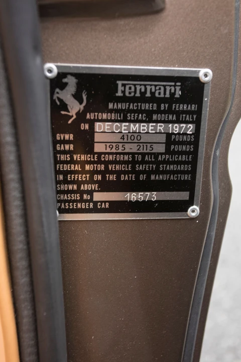 1972 Ferrari Daytona Spider - Image 24 of 31