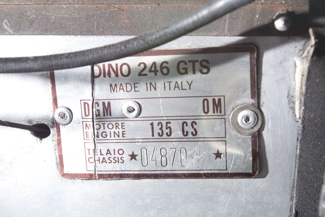 1972 Ferrari Dino 246 GTS - Image 9 of 31
