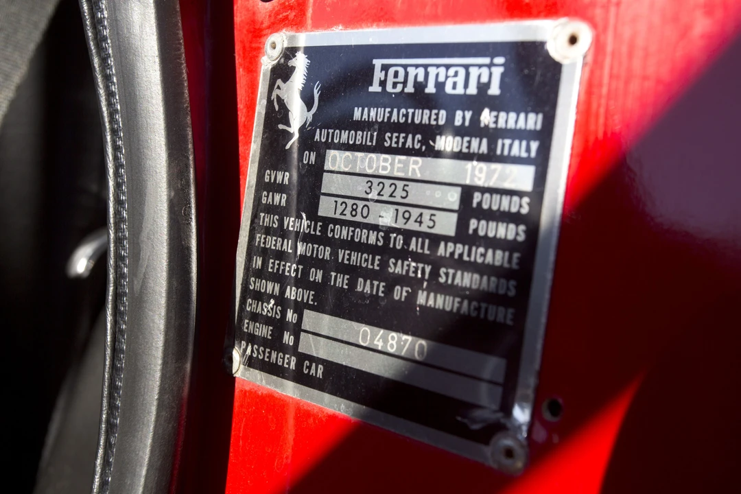 1972 Ferrari Dino 246 GTS - Image 14 of 31