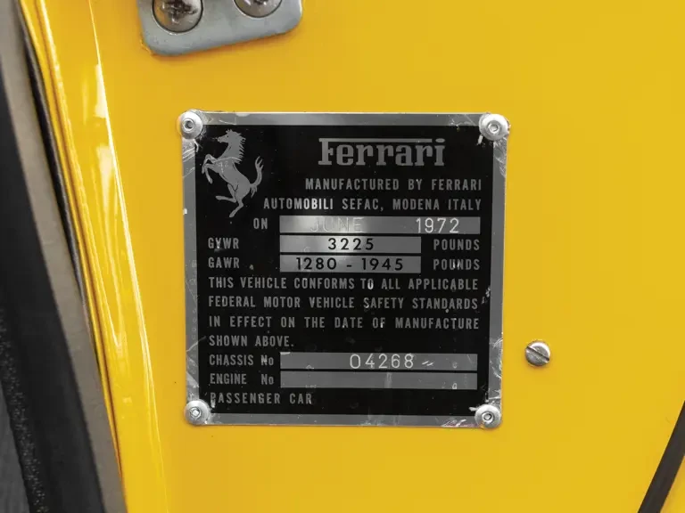 1972 Ferrari Dino 246 GTS - Image 22 of 29