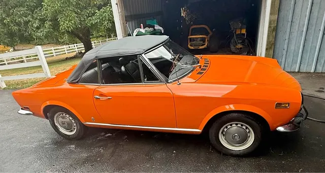 1972 Fiat 124 Spider Urbana Edition Convertible 2D