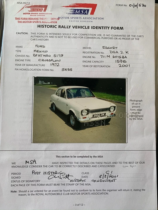 1972 Ford Escort - Image 2 of 31
