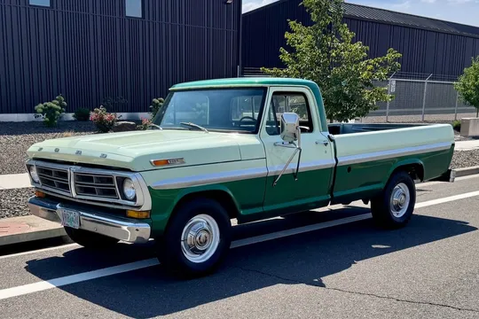 1972 Ford F-250 Ranger XLT Camper Special