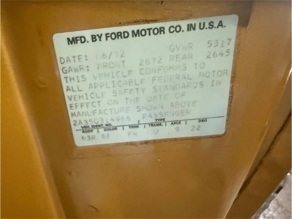 1972 Ford Torino 3rd-4th Gen - Image 14 of 19