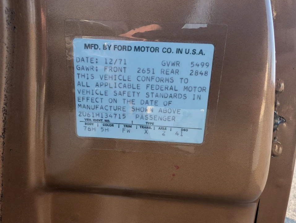1972 Ford LTD - Image 9 of 21