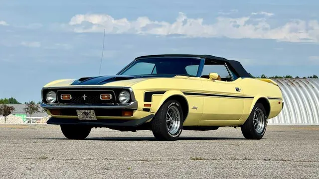 1972 Ford Mustang Convertible