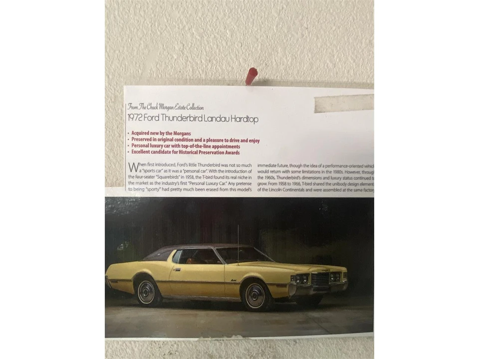 1972 Ford Thunderbird 6th Gen - Image 16 of 19