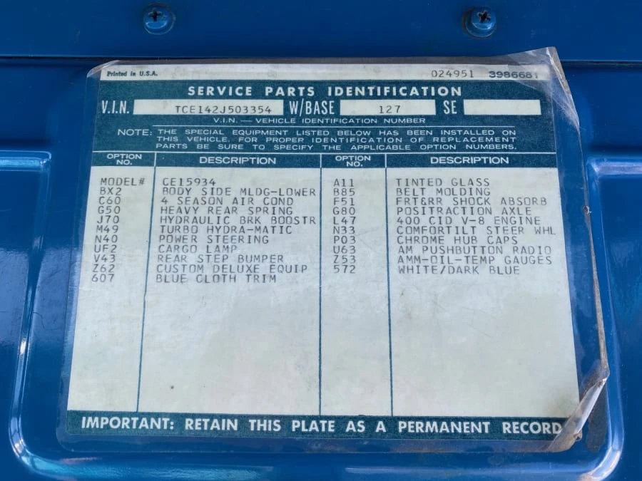 1972 GMC C/K 2nd Gen - Image 17 of 27