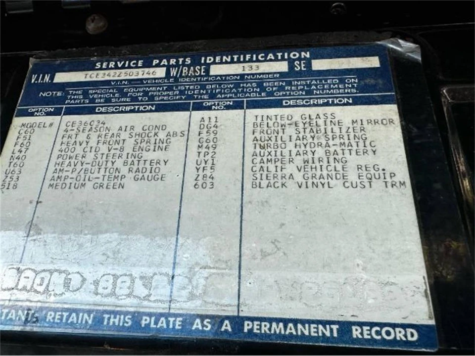 1972 GMC C/K 2nd Gen - Image 7 of 24