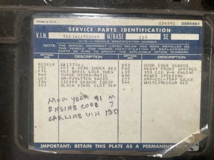1972 GMC C/K 2nd Gen - Image 17 of 17