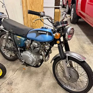 1972 Honda 350 Scrambler