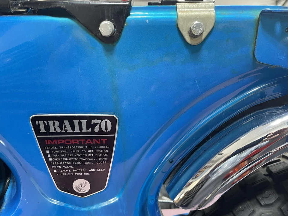 1972 Honda CT70 - Image 10 of 31