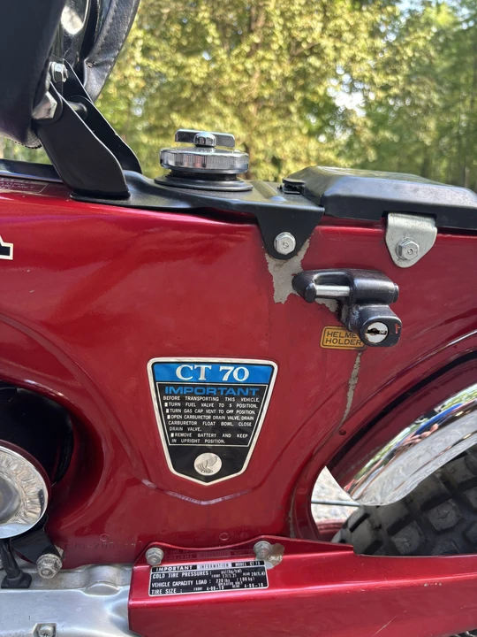 1972 Honda CT70 - Image 19 of 31