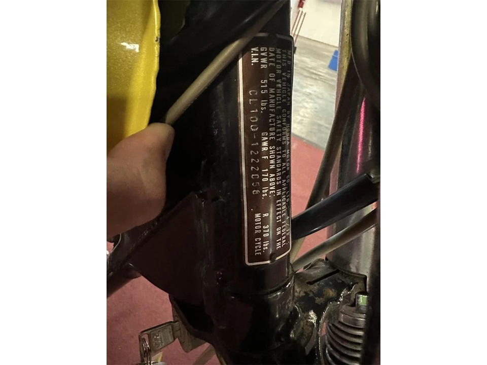 1972 Honda Motorcycles - Image 10 of 10
