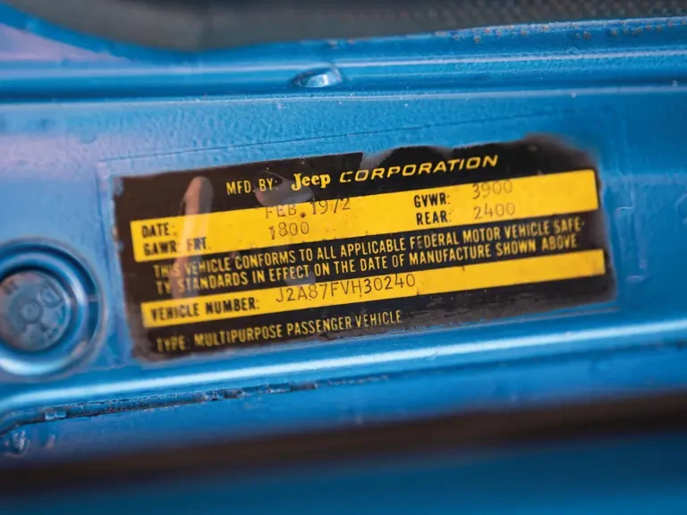 1972 Jeep Jeepster Commando - Image 21 of 31