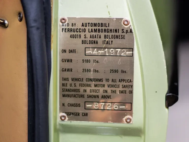 1972 Lamborghini Espada Series II - Image 31 of 31