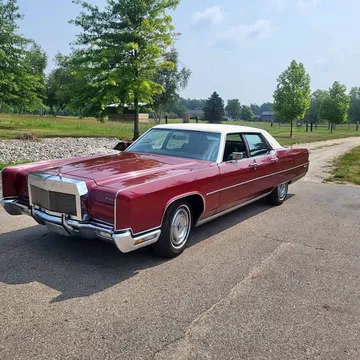 1972 Lincoln Continental Executive Sedan 4D